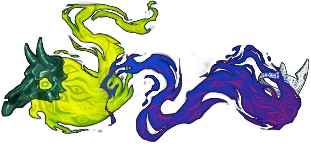 Two Hunters in their true shape